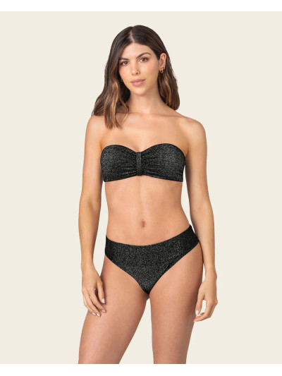 LEONISA BAÑADOR UN SOLO HOMBRO BRILLO