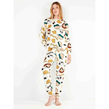 GISELA PIJAMA PEANUTS MICRO POLAR