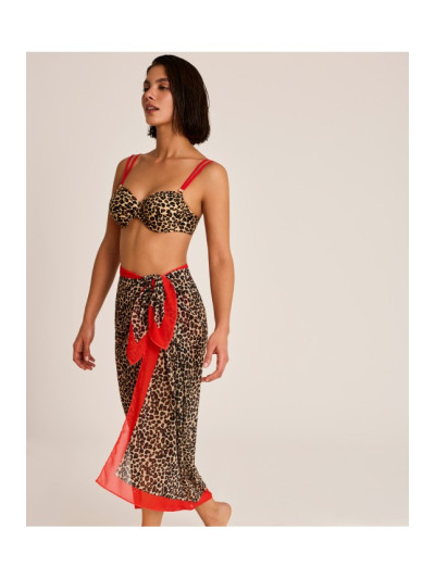 SELMARK NOMAD PAREO ANIMAL PRINT