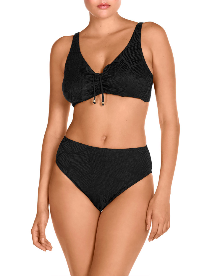 BIKINI CAPACIDAD FRUNCIDO BROCADO