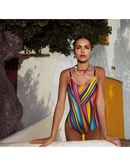 IRIS BAÑADOR CORTE CUADRADO