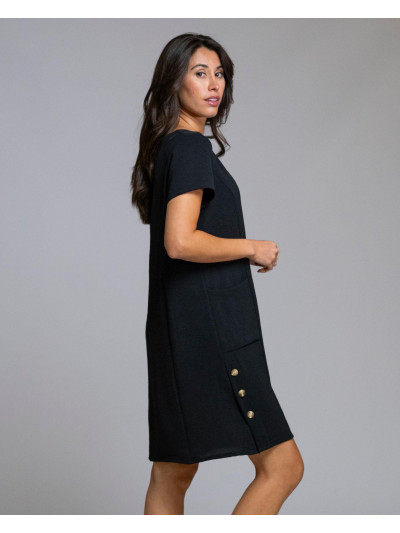 VESTIDO MANGA CORTA