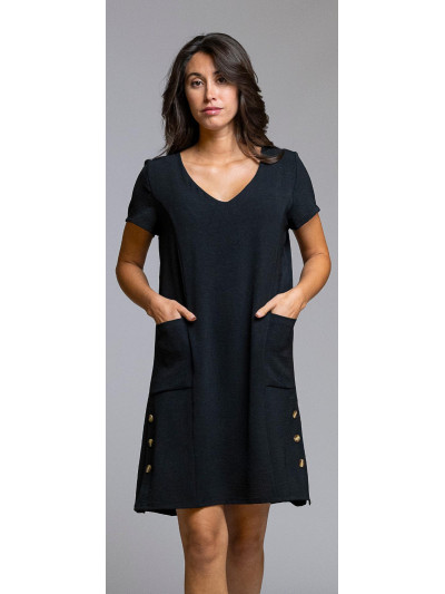 VESTIDO MANGA CORTA