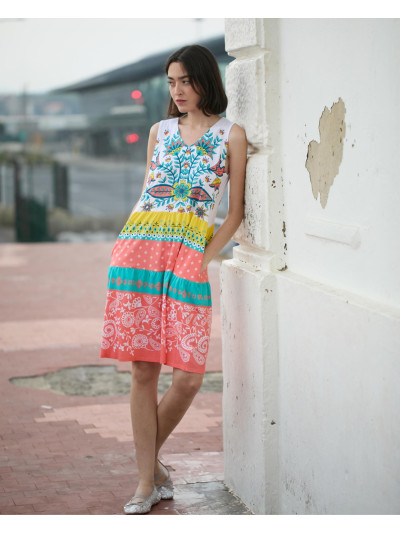 VESTIDO ESTAMPADO MODAL
