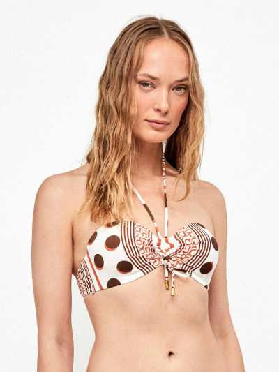 GISELA BIKINI ARO BANDEAU FOAN LUNAR